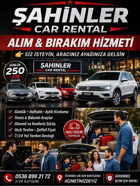 Şahinler Rent A Car Instagram